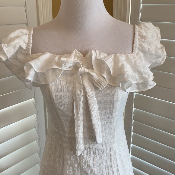 Selfie Leslie White Dress Size XS - Picture 2 of 7